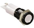 LED Indicator Soldering White DC 24V 14mm 150mcd